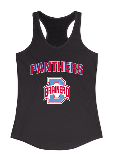 Brainerd Panthers B Script Mascot #6 Women's Tank Top