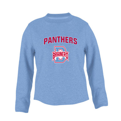Brainerd Panthers B Script Mascot #6 Women's Sweatshirt