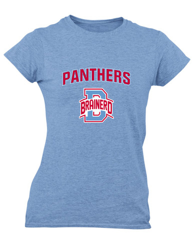 Brainerd Panthers B Script Mascot #6 Women's SS T-Shirt