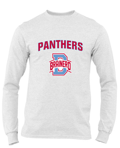 Brainerd Panthers B Script Mascot #6 Men's LS T-Shirt