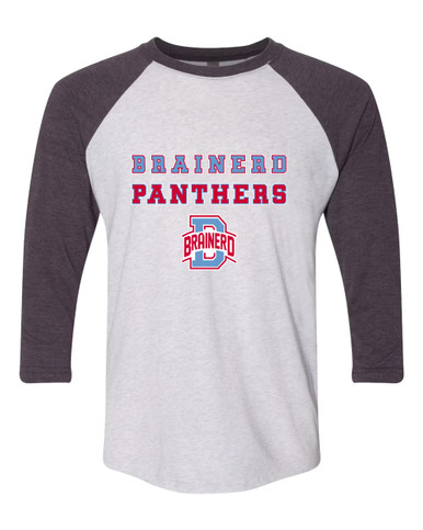 Brainerd Panthers B Script Spirit Women's Baseball T-Shirt