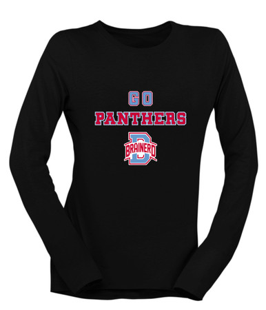 Brainerd Panthers B Script Go Team Women's LS T-Shirt
