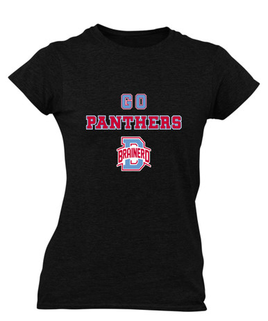Brainerd Panthers B Script Go Team Women's SS T-Shirt
