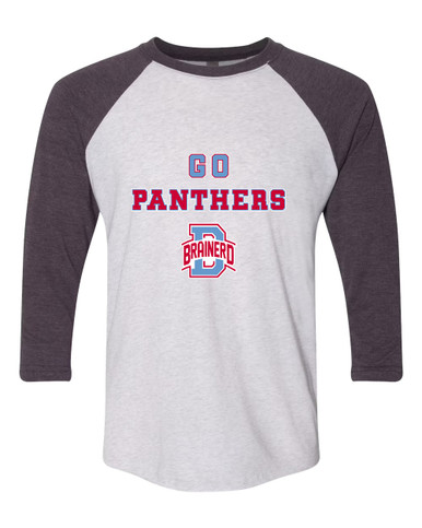 Brainerd Panthers B Script Go Team Men's Baseball T-Shirt