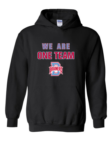 Brainerd Panthers B Script We Are One Team Men's Hoodie