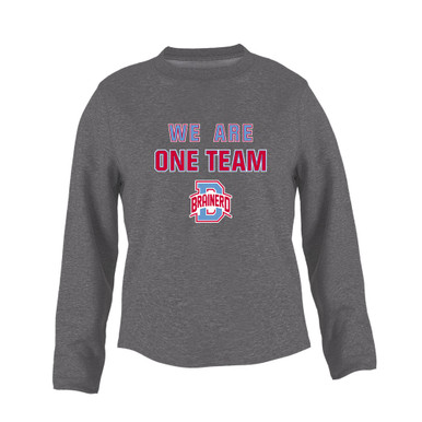 Brainerd Panthers B Script We Are One Team Women's Sweatshirt