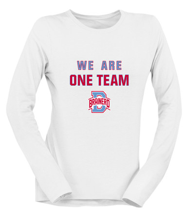 Brainerd Panthers B Script We Are One Team Women's Premium LS T-Shirt