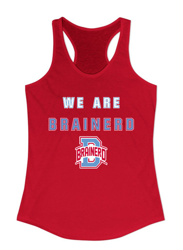 Brainerd Panthers B Script We Are Women's Tank Top