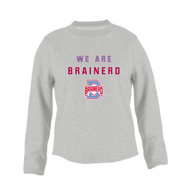 Brainerd Panthers B Script We Are Women's Sweatshirt