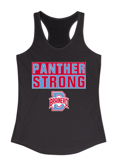 Brainerd Panthers B Script Strong #1 Women's Tank Top