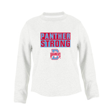 Brainerd Panthers B Script Strong #1 Women's Sweatshirt