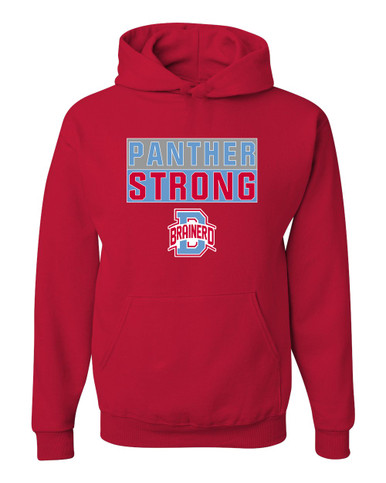 Brainerd Panthers B Script Strong #1 Men's Premium Hoodie