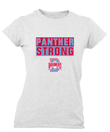 Brainerd Panthers B Script Strong #1 Women's Premium SS T-Shirt
