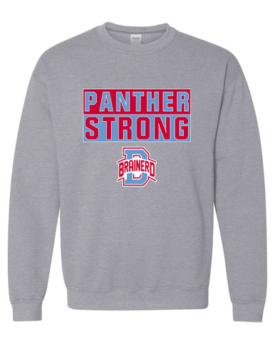 Brainerd Panthers B Script Strong #1 Men's Sweatshirt