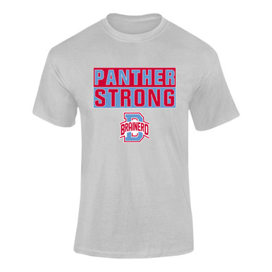 Brainerd Panthers B Script Strong #1 Men's SS T-Shirt