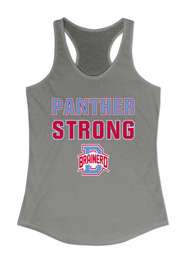 Brainerd Panthers B Script Strong #2 Women's Tank Top