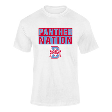 Brainerd Panthers B Script Nation #1 Men's SS T-Shirt