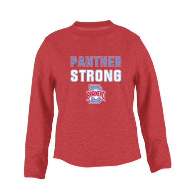 Brainerd Panthers B Script Strong #2 Women's Sweatshirt