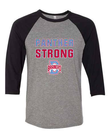 Brainerd Panthers B Script Strong #2 Women's Baseball T-Shirt