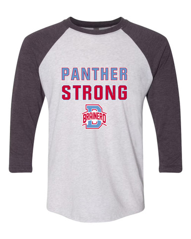 Brainerd Panthers B Script Strong #2 Men's Baseball T-Shirt