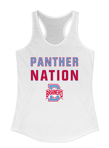 Brainerd Panthers B Script Nation #2 Women's Tank Top
