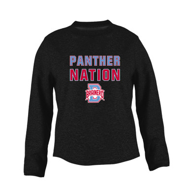 Brainerd Panthers B Script Nation #2 Women's Sweatshirt