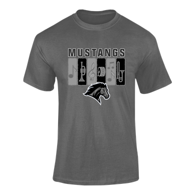 Houston Mustangs Band # 2 Men's SS T-Shirt