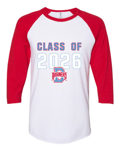 Brainerd Panthers B Script Class of 2026 Women's Baseball T-Shirt