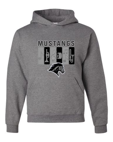 Houston Mustangs Band # 2 Men's Premium Hoodie