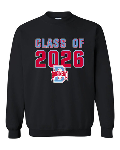 Brainerd Panthers B Script Class of 2026 Men's Sweatshirt