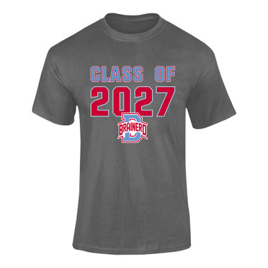 Brainerd Panthers B Script Class of 2027 Men's SS T-Shirt