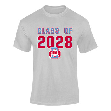 Brainerd Panthers B Script Class of 2028 Men's SS T-Shirt