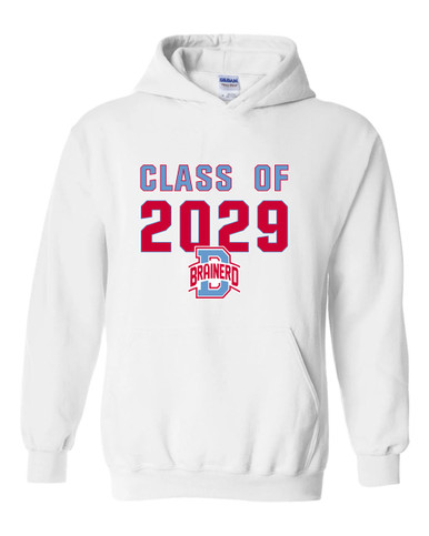 Brainerd Panthers B Script Class of 2029 Men's Hoodie