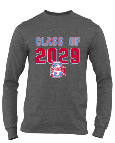 Brainerd Panthers B Script Class of 2029 Men's Premium LS T-Shirt