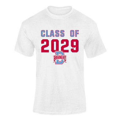 Brainerd Panthers B Script Class of 2029 Men's Premium SS T-Shirt