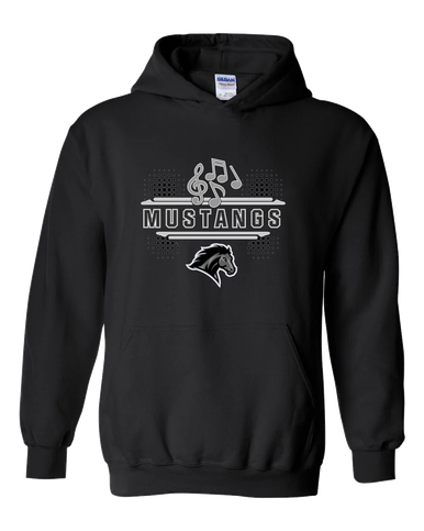 Houston Mustangs Band # 3 Men's Hoodie