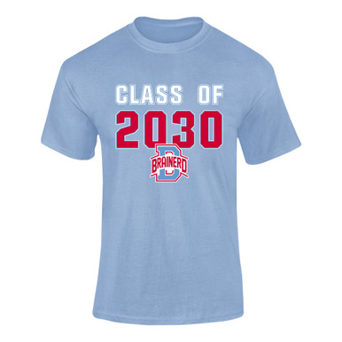 Brainerd Panthers B Script Class of 2030 Men's SS T-Shirt