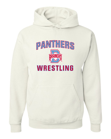 Brainerd Panthers B Script Wrestling Men's Premium Hoodie