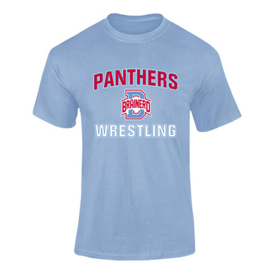 Brainerd Panthers B Script Wrestling Men's SS T-Shirt