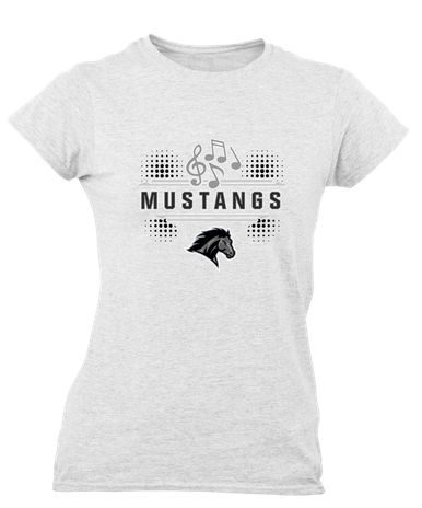 Houston Mustangs Band # 3 Women's Premium SS T-Shirt