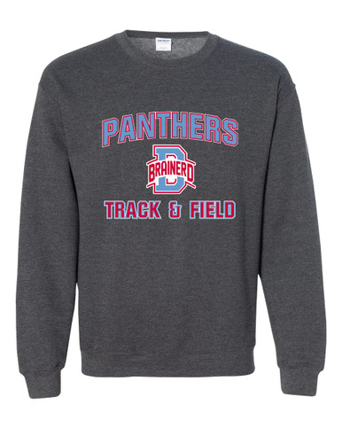 Brainerd Panthers B Script Track & Field Men's Sweatshirt