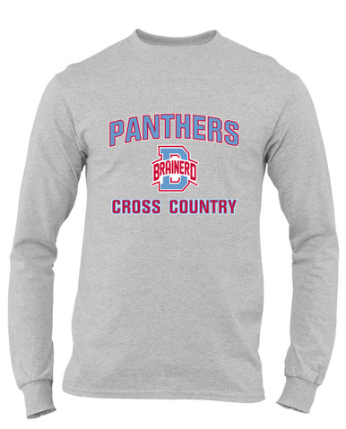 Brainerd Panthers B Script Cross Country Men's Premium LS T-Shirt