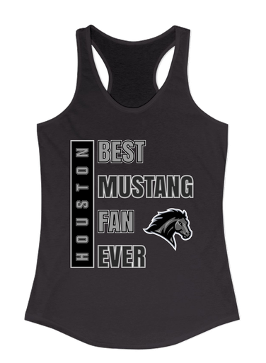 Houston Mustangs Best Mustang Fan Women's Tank Top