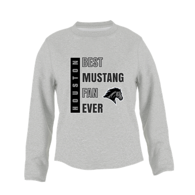 Houston Mustangs Best Mustang Fan Women's Sweatshirt