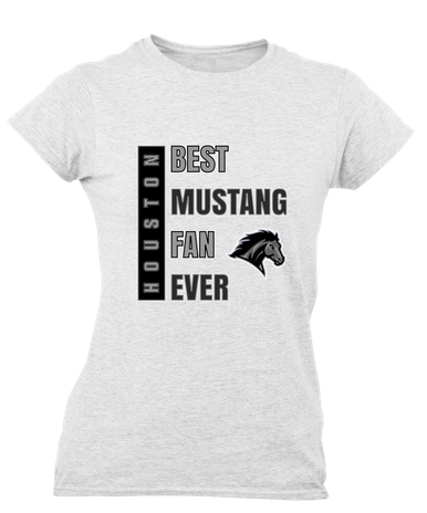 Houston Mustangs Best Mustang Fan Women's Premium SS T-Shirt