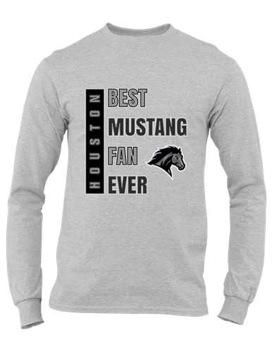 Houston Mustangs Best Mustang Fan Men's Premium LS T-Shirt
