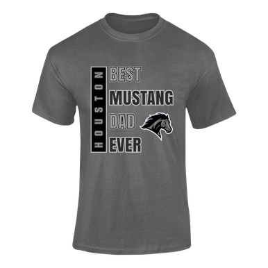 Houston Mustangs Best Mustang Dad Men's SS T-Shirt
