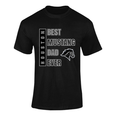 Houston Mustangs Best Mustang Dad Men's Premium SS T-Shirt