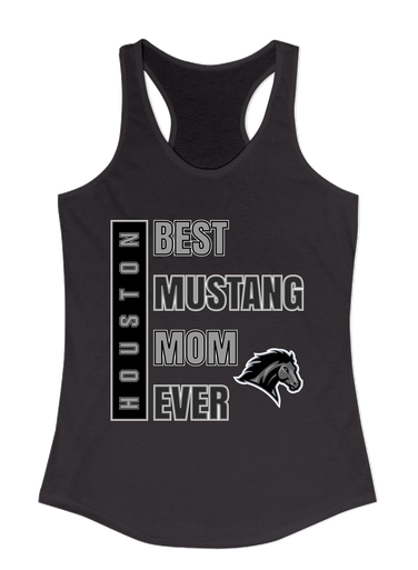 Houston Mustangs Best Mustang Mom Women's Tank Top