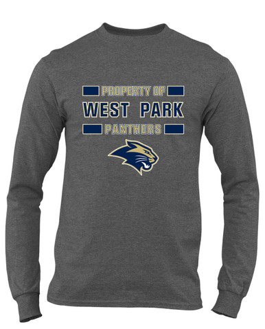 West Park Panthers Property Of Men's LS T-Shirt
